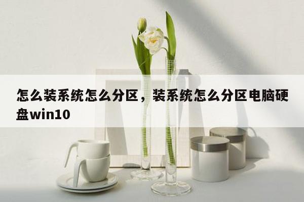 怎么装系统怎么分区，装系统怎么分区电脑硬盘win10