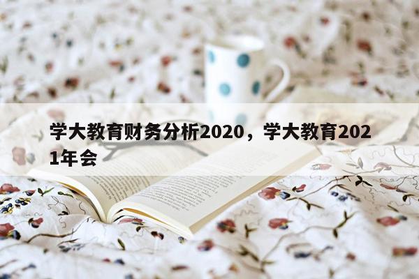 学大教育财务分析2020，学大教育2021年会