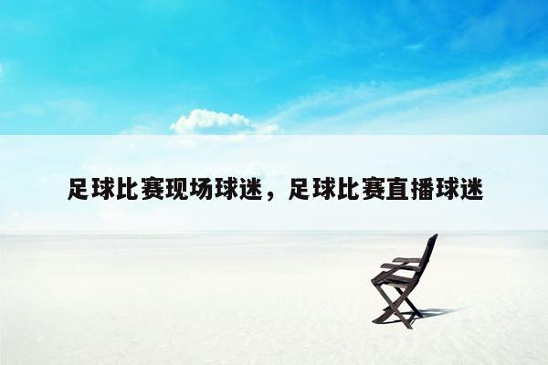 足球比赛现场球迷，足球比赛直播球迷